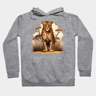 African Leopard Hoodie